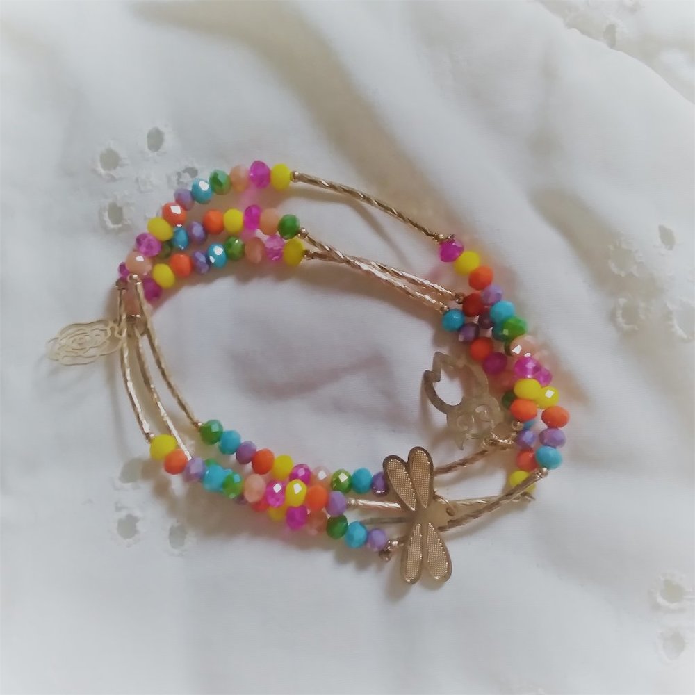 ✨ Charm-bracelet & Owl Earrings 🦉 🌸 ✨